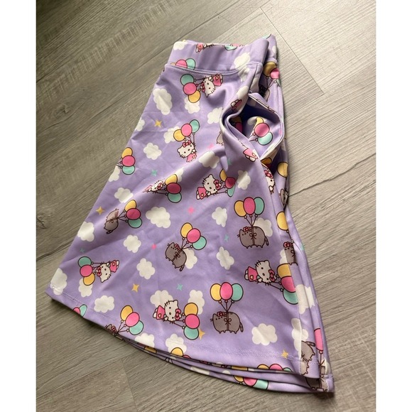 Hello Kitty X Pusheen Lavender Skirt with pockets women's small - Picture 6 of 10